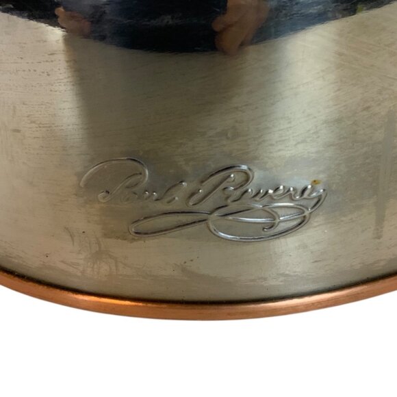 Revere Ware Stainless Steel Copper Bottom Whistling Tea Kettle 3.5 Qt Vintage 19 - Picture 5 of 7
